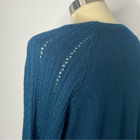 Sonoma Teal Crew Neck Sweater - Picture 5 of 8